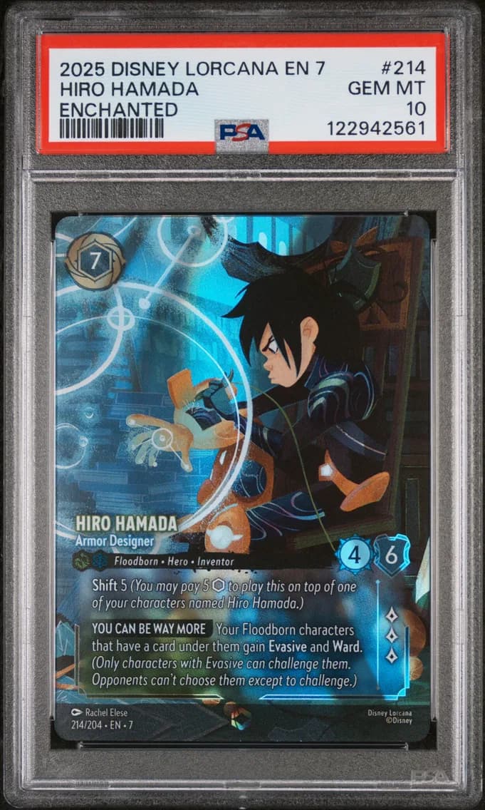 Hiro Hamada - Armor Designer, PSA 10