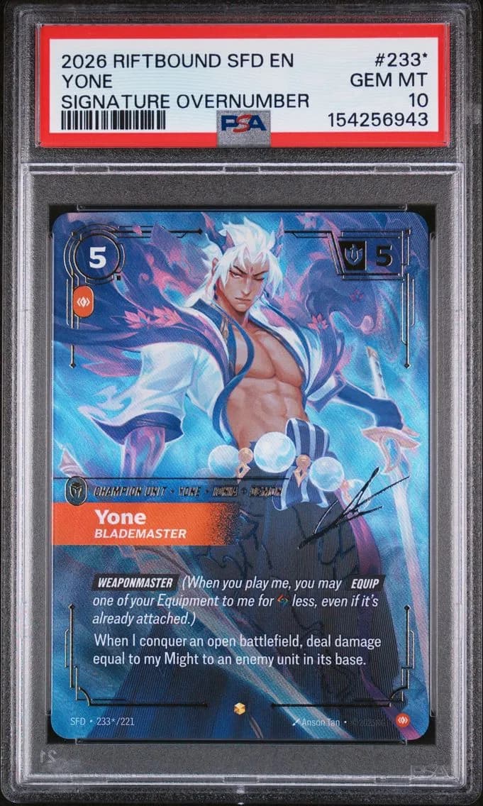 YONE, PSA 10