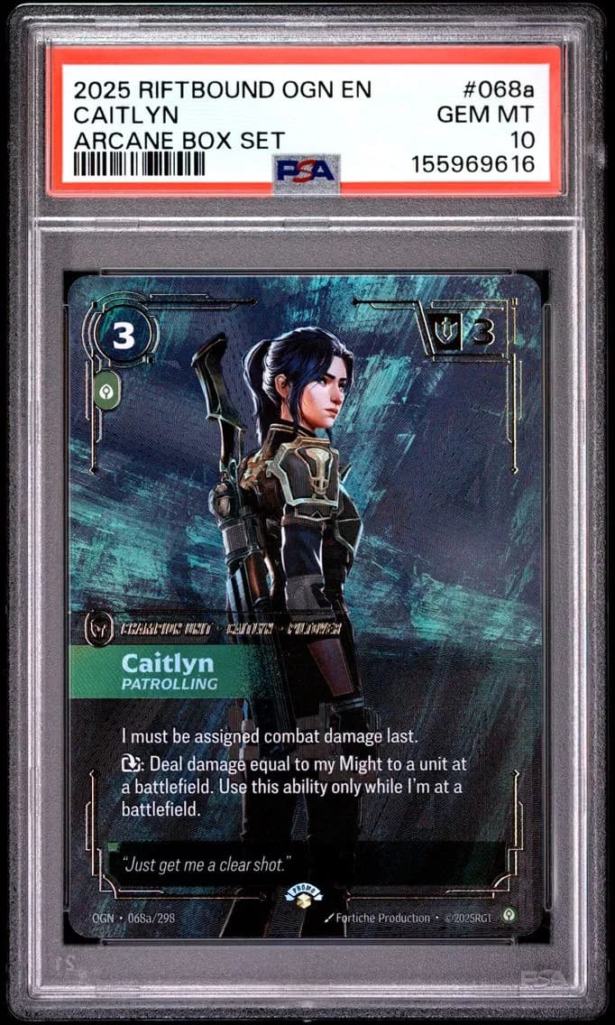 Caitlyn - Patrolling, PSA 10