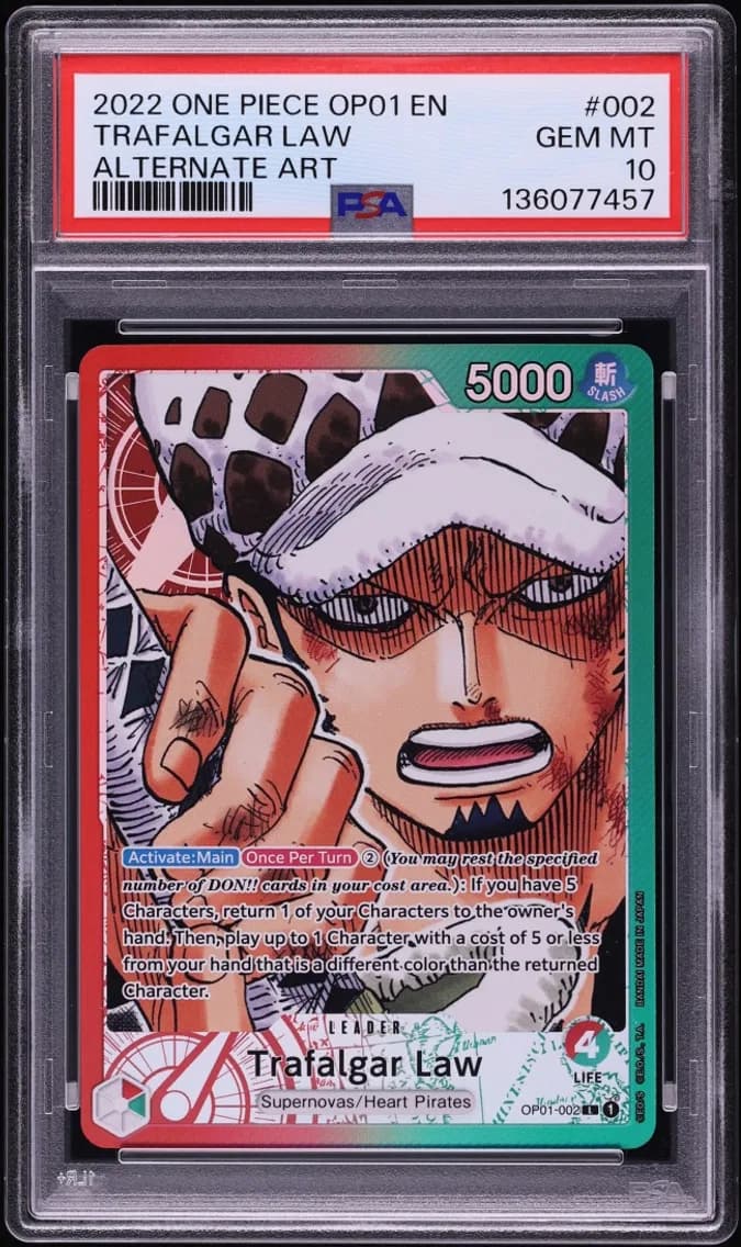 Trafalgar Law, PSA 10