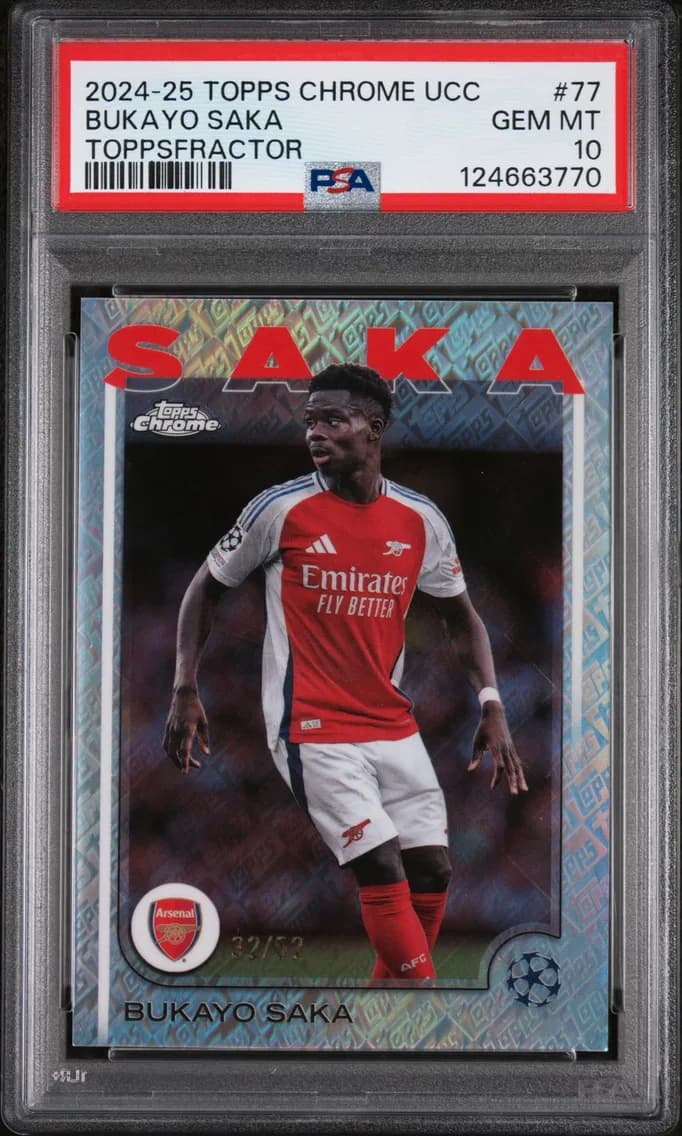Bukayo Saka, PSA 10