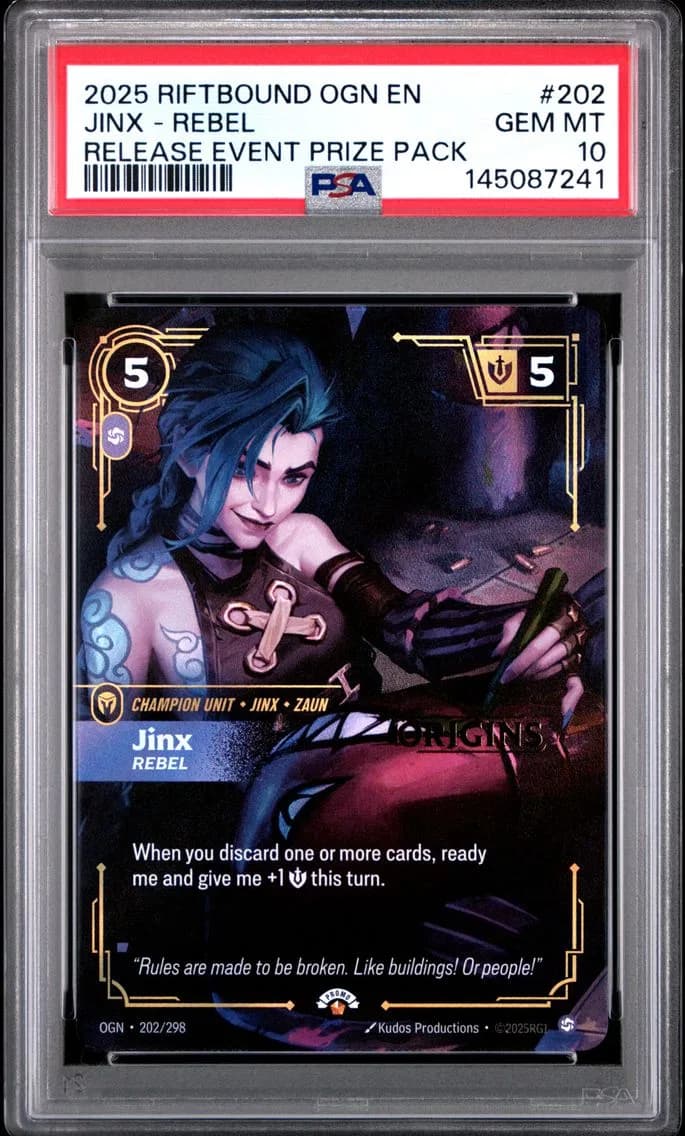 Jinx - Rebel, PSA 10