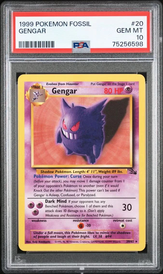 Gengar, PSA 10