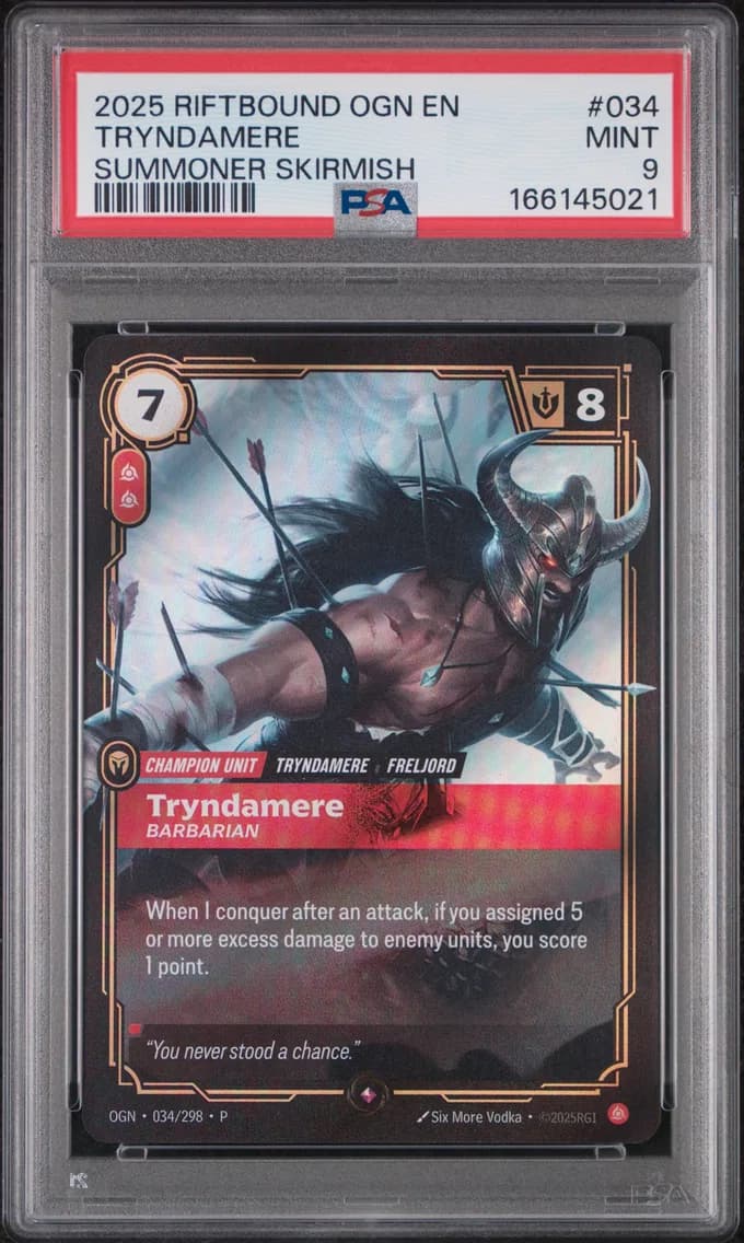Tryndamere - Barbarian, PSA 9