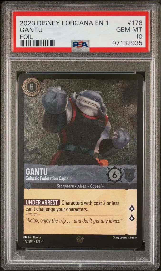 Gantu - Galactic Federation Captain, PSA 10