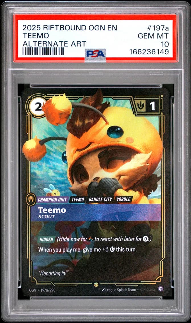 Teemo - Scout, PSA 10