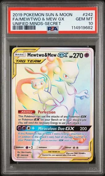 Mewtwo & Mew GX
