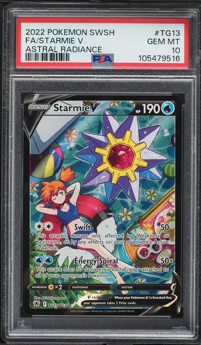 Full Art/Starmie V, PSA 10