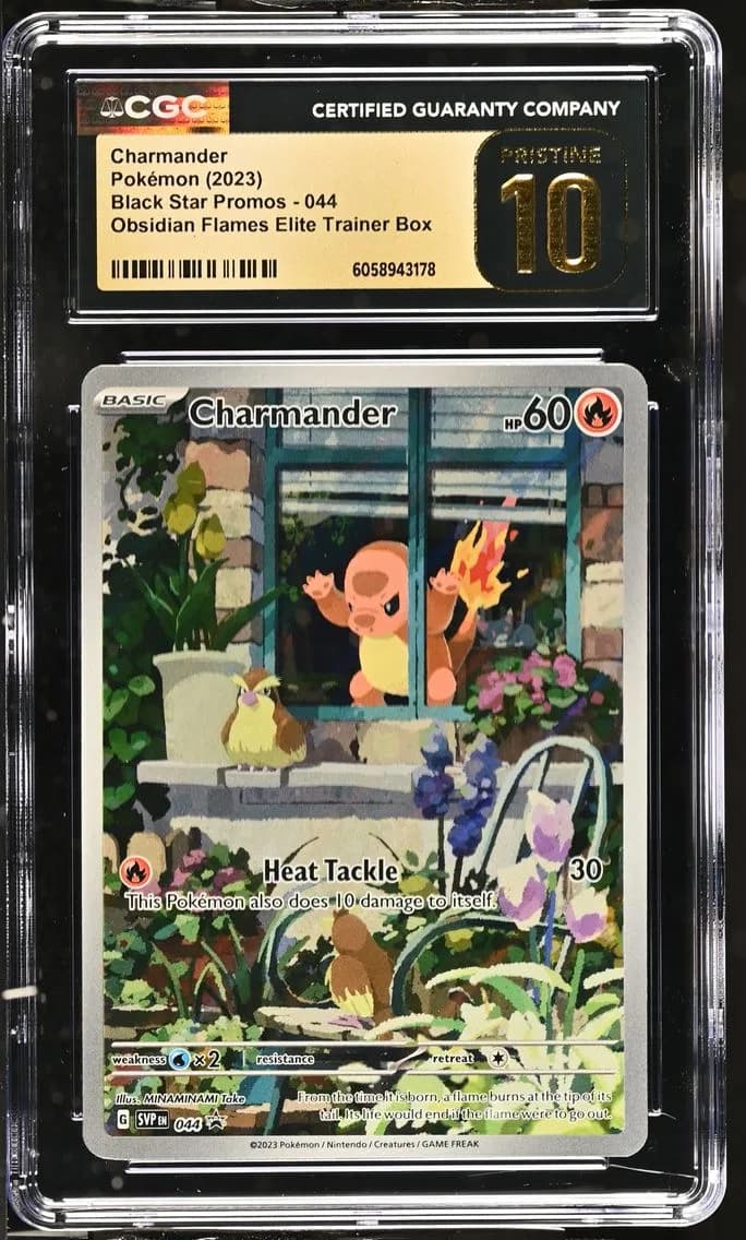 Charmander, CGC Pristine 10