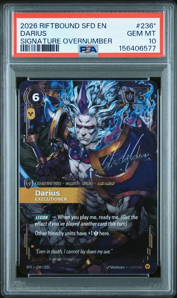 Darius - Executioner, PSA 10