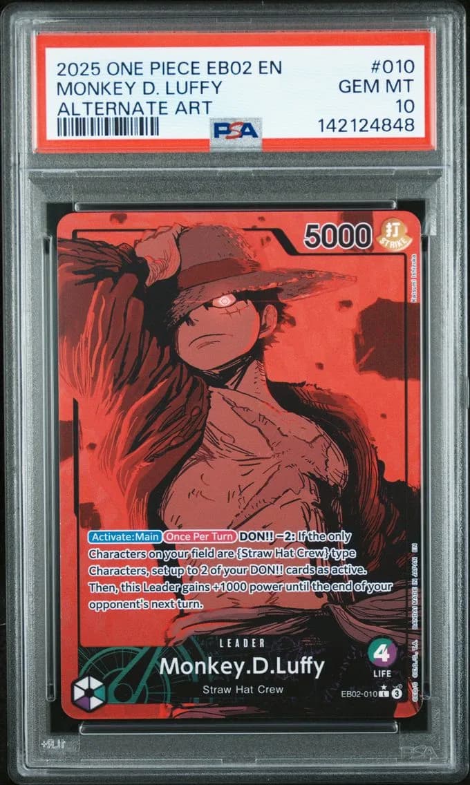 Monkey D. Luffy, PSA 10