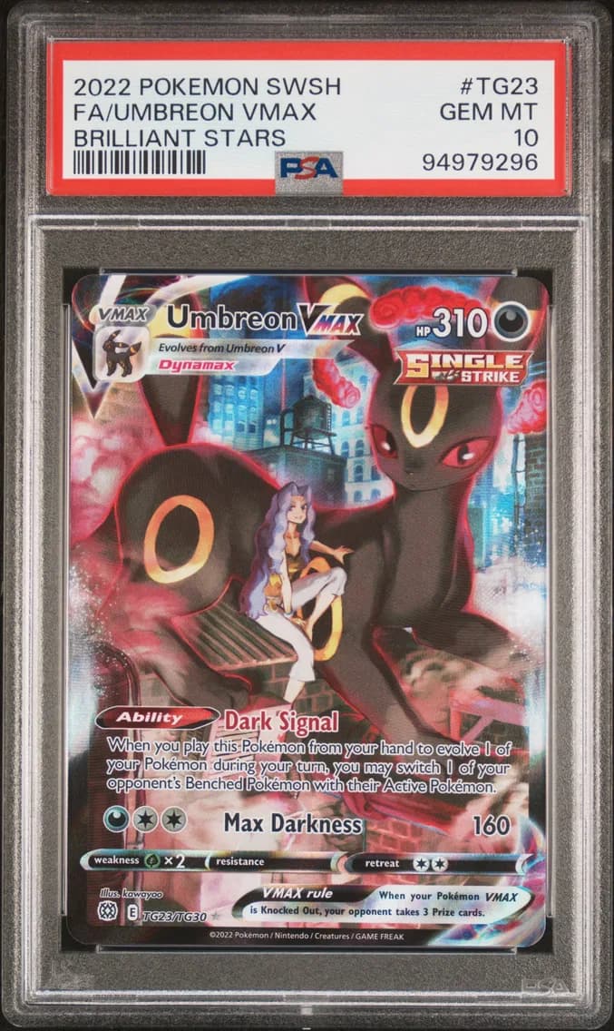 Full Art/Umbreon Vmax, PSA 10