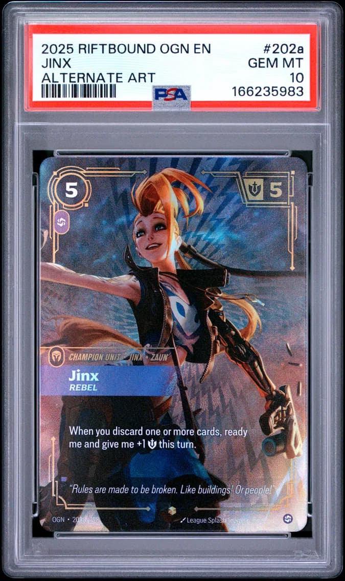 Jinx - Rebel, PSA 10
