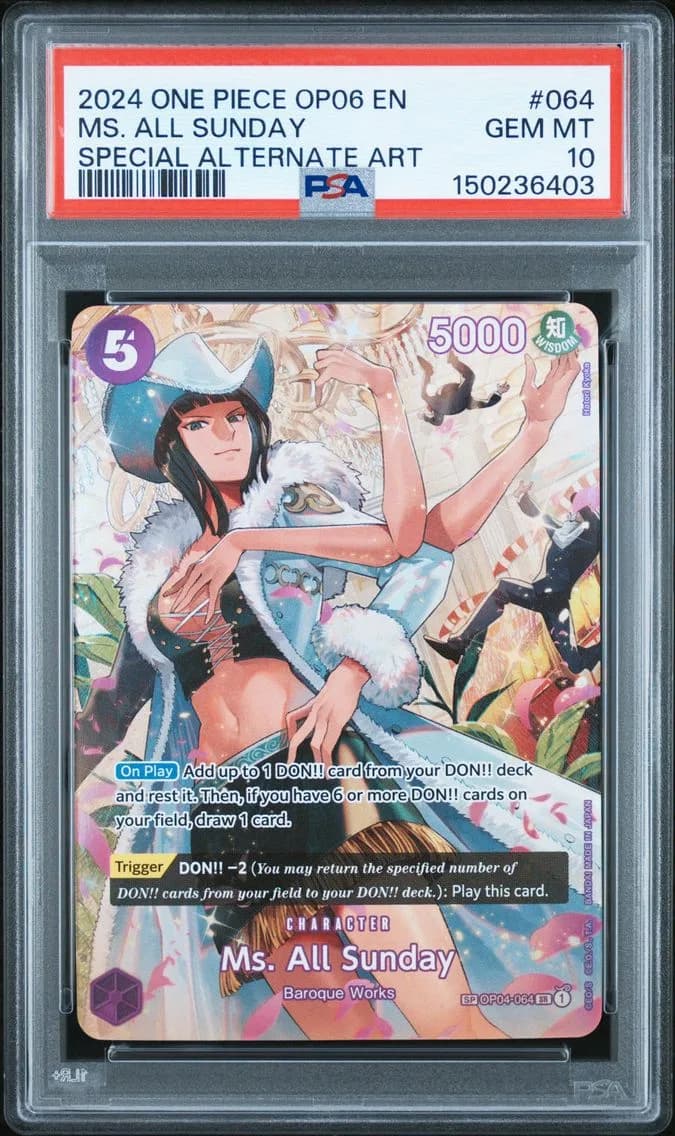 MS. All Sunday, PSA 10