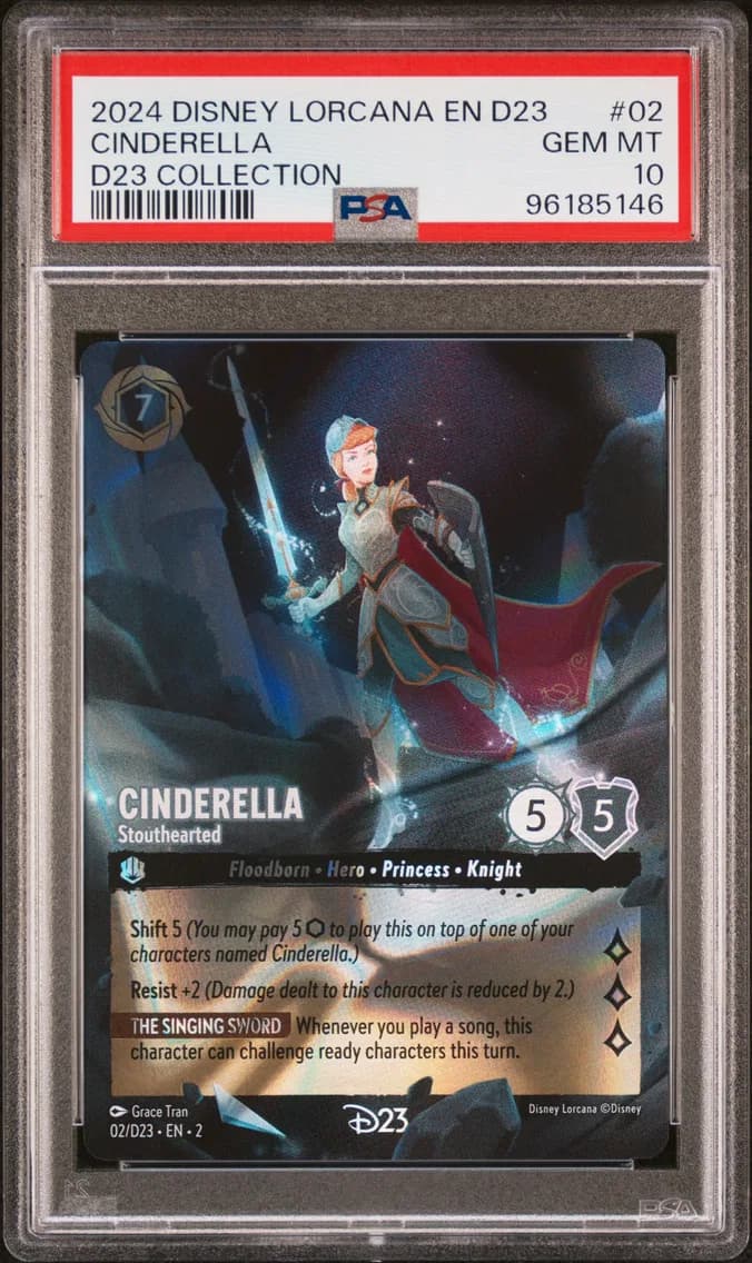 Cinderella - Stouthearted, PSA 10