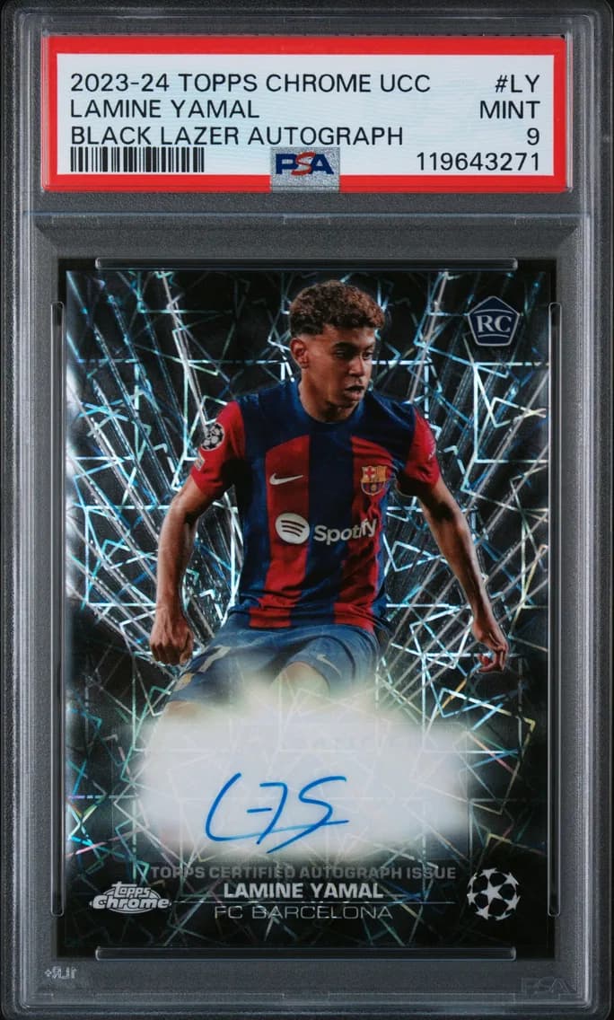 Lamine Yamal, PSA 9