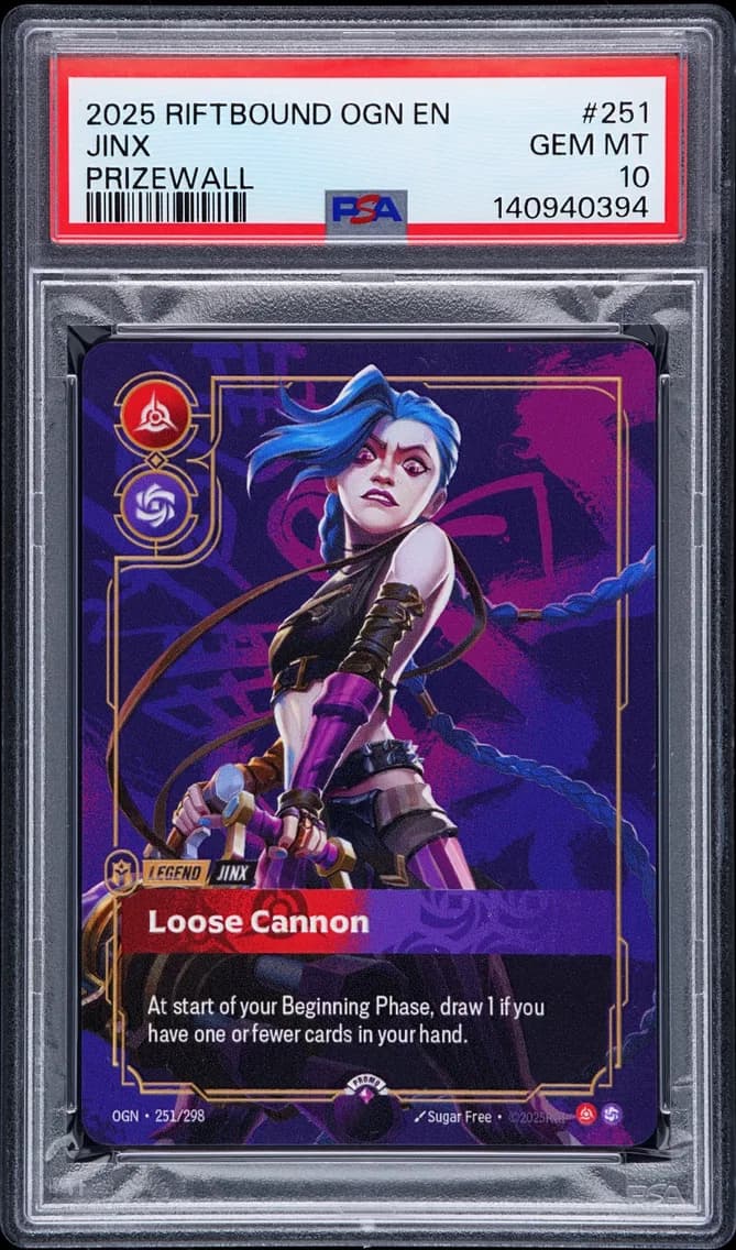 Jinx - Loose Cannon, PSA 10