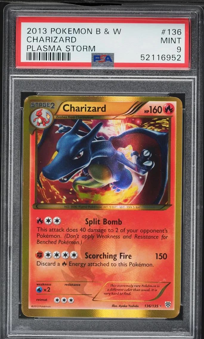 Charizard, PSA 9