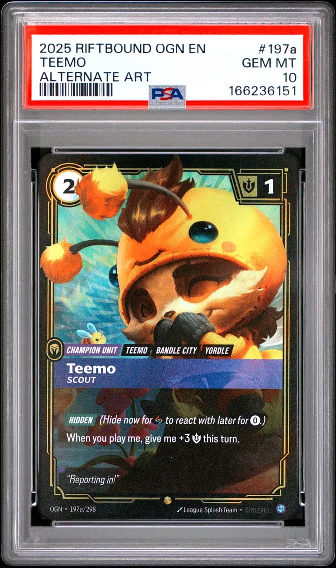 Teemo - Scout, PSA 10
