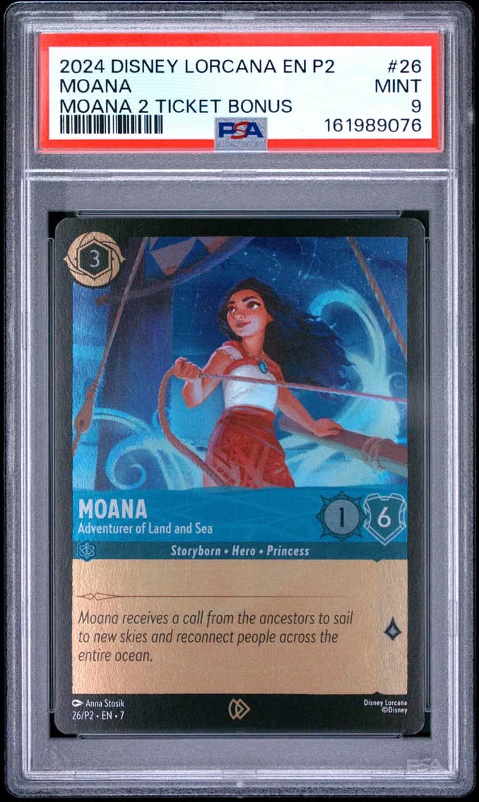 MOANA, PSA 9