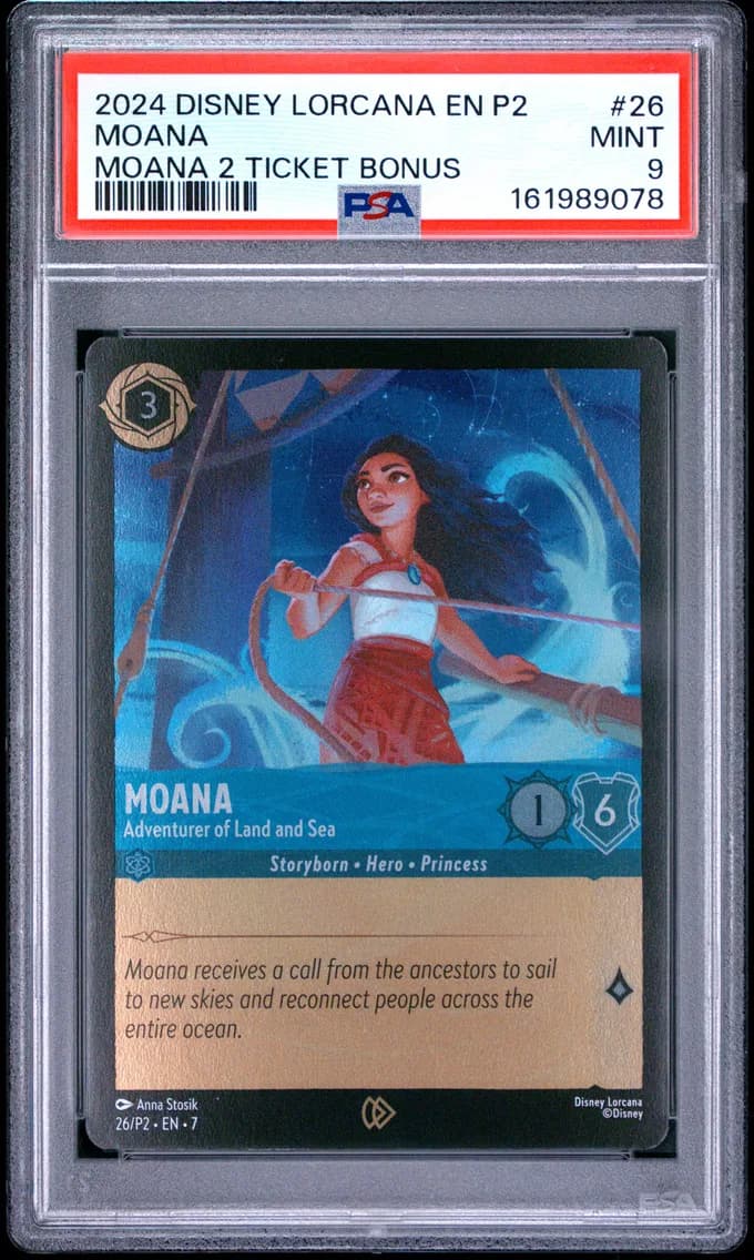 MOANA, PSA 9