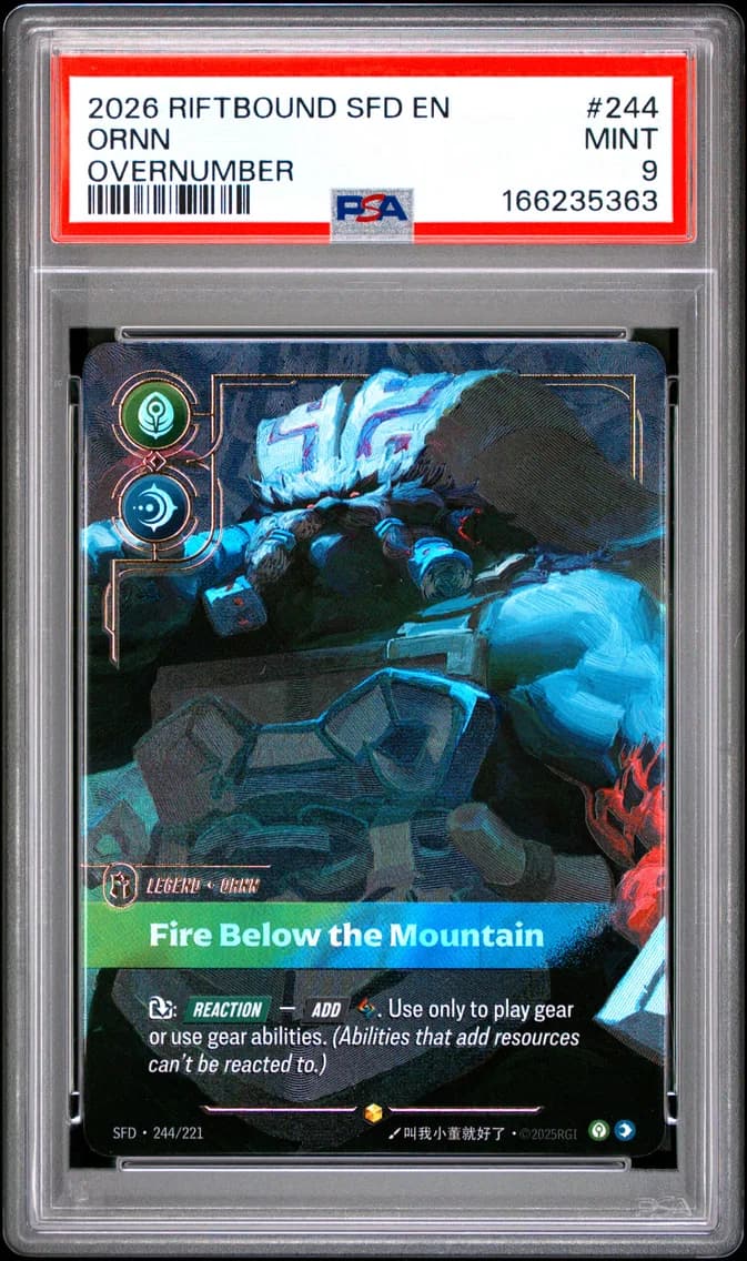 Ornn - Fire Below the Mountain, PSA 9