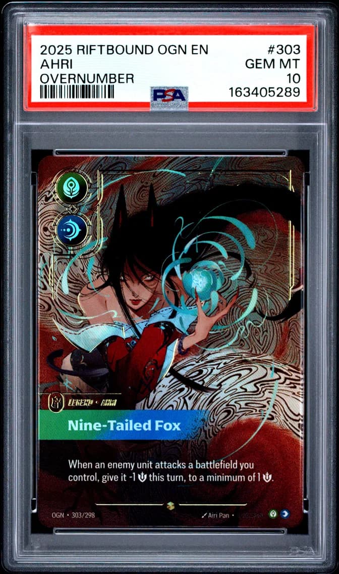 Ahri - Nine-Tailed Fox, PSA 10