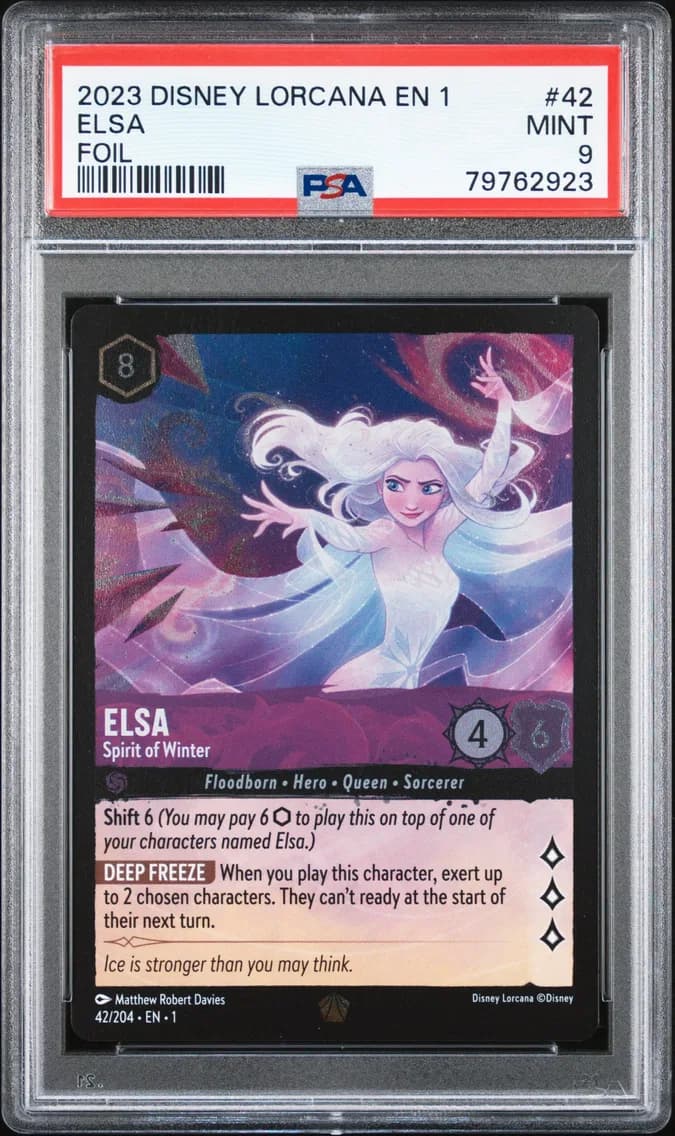 Elsa - Spirit of Winter, PSA 9