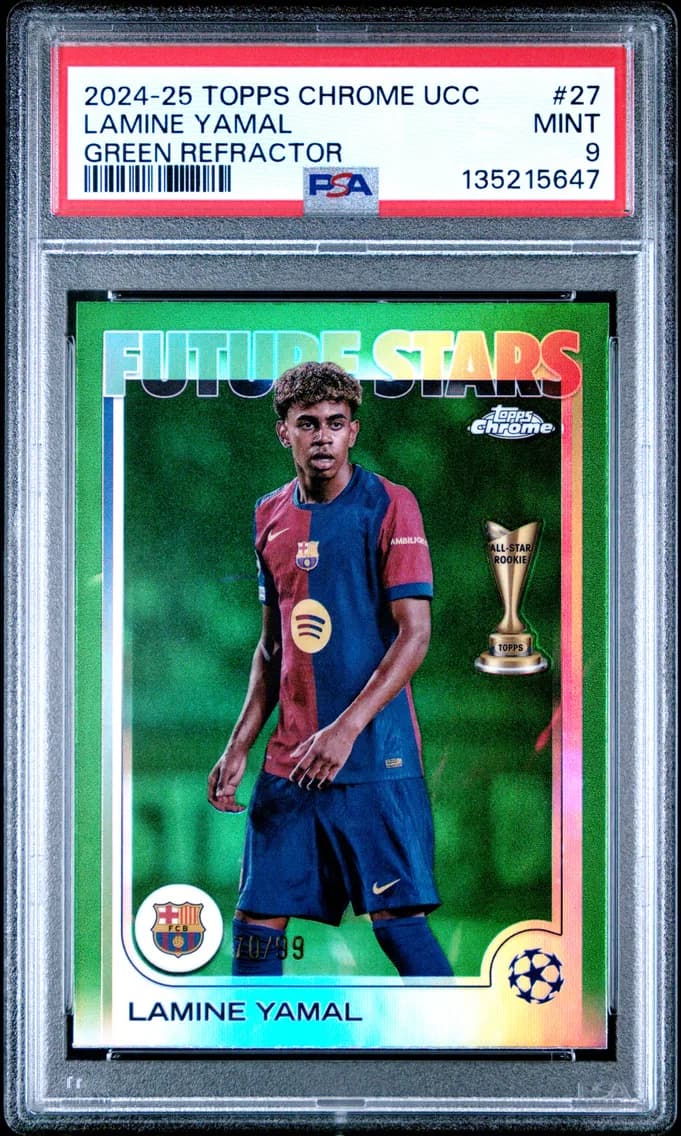 Lamine Yamal, PSA 9