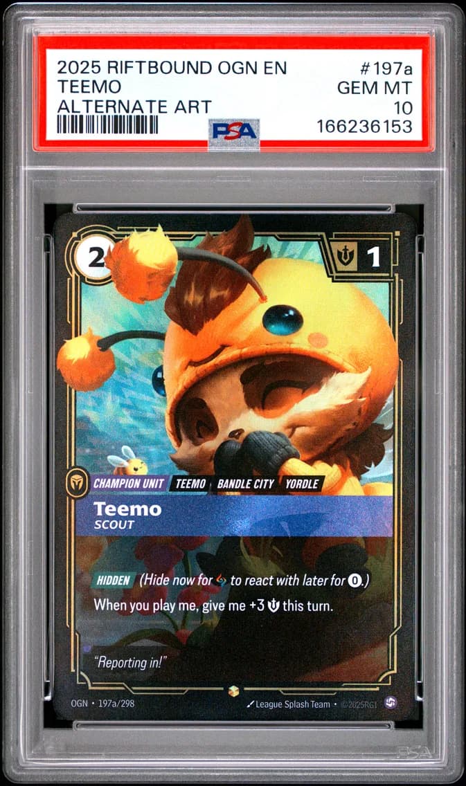 Teemo - Scout, PSA 10