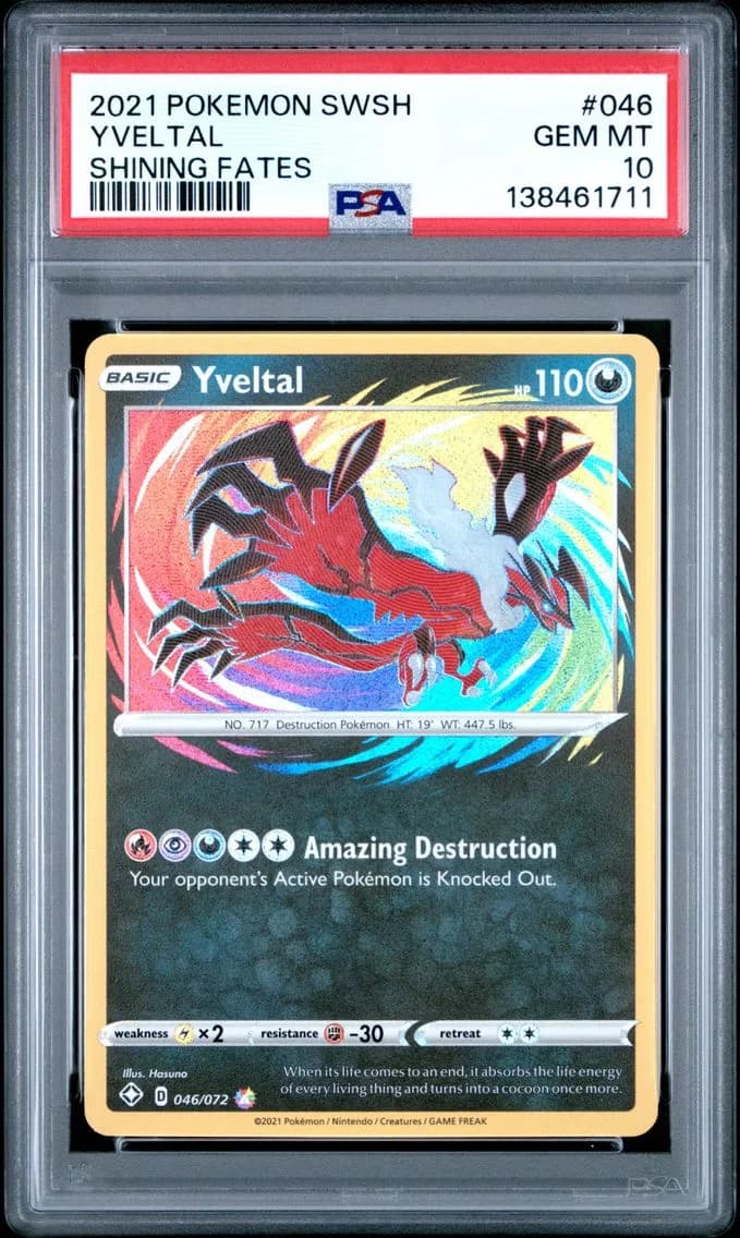 Yveltal, PSA 10