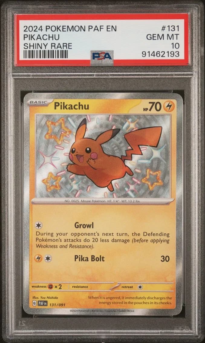 Pikachu, PSA 10