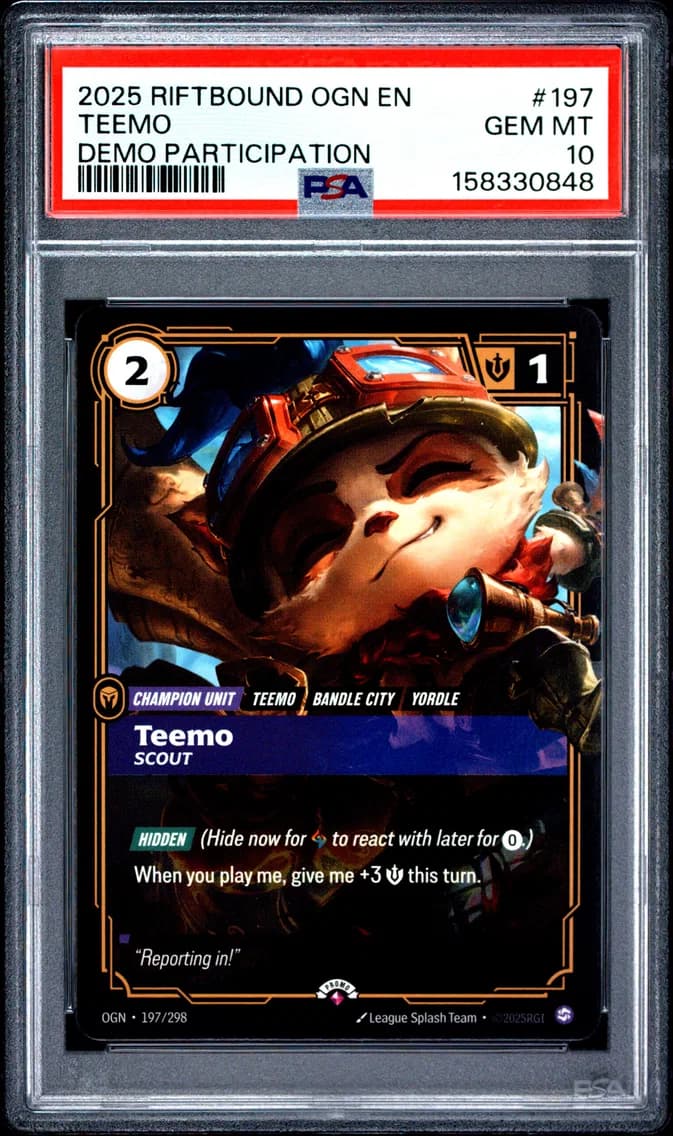 Teemo - Scout, PSA 10