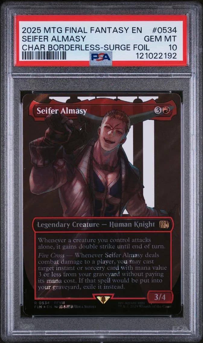 Seifer Almasy, PSA 10