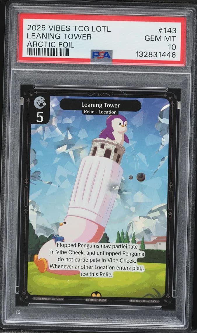 Leaning Tower, PSA 10