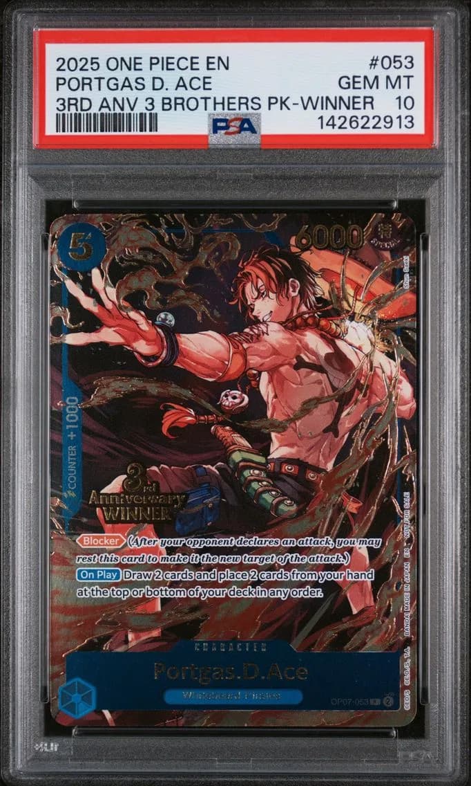 Portgas D. Ace, PSA 10