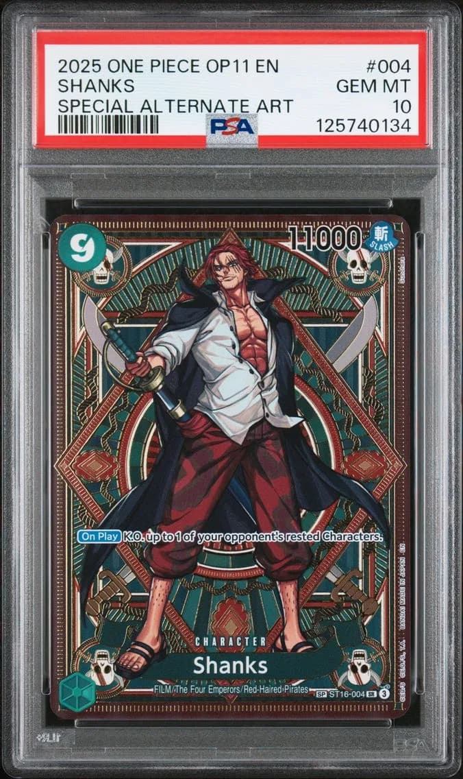 Shanks, PSA 10