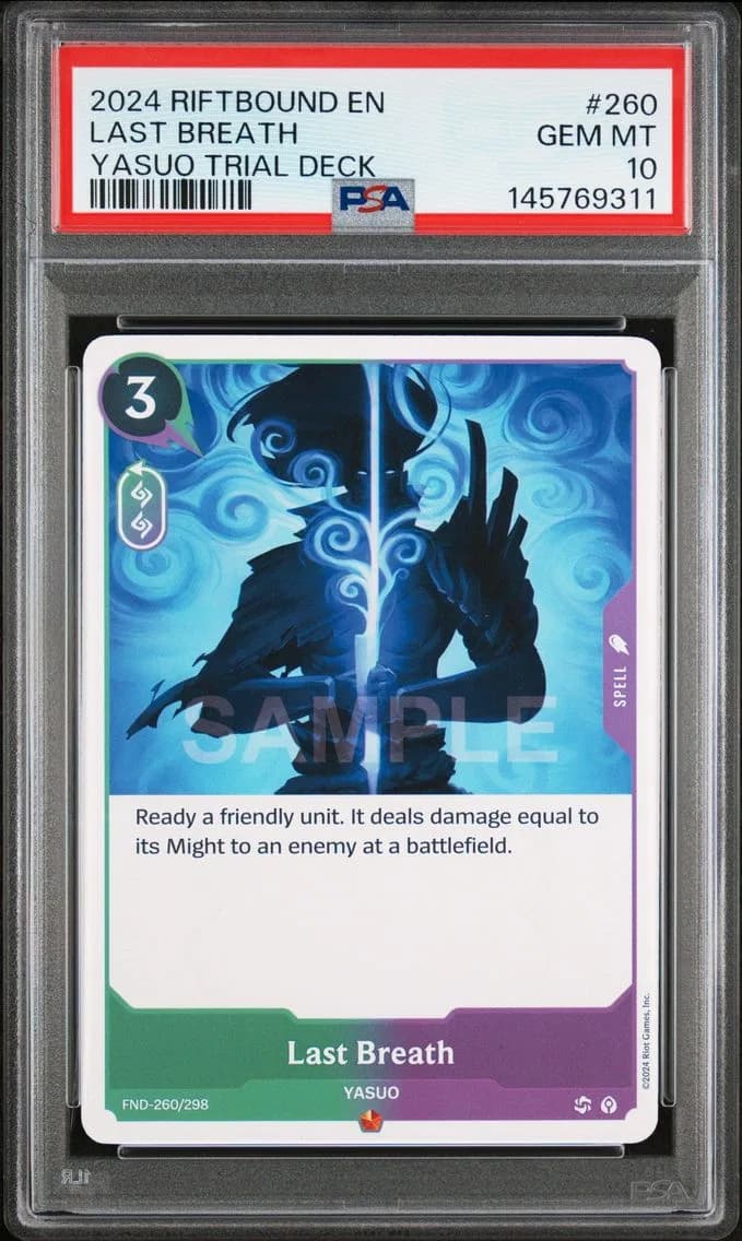 Last Breath, PSA 10
