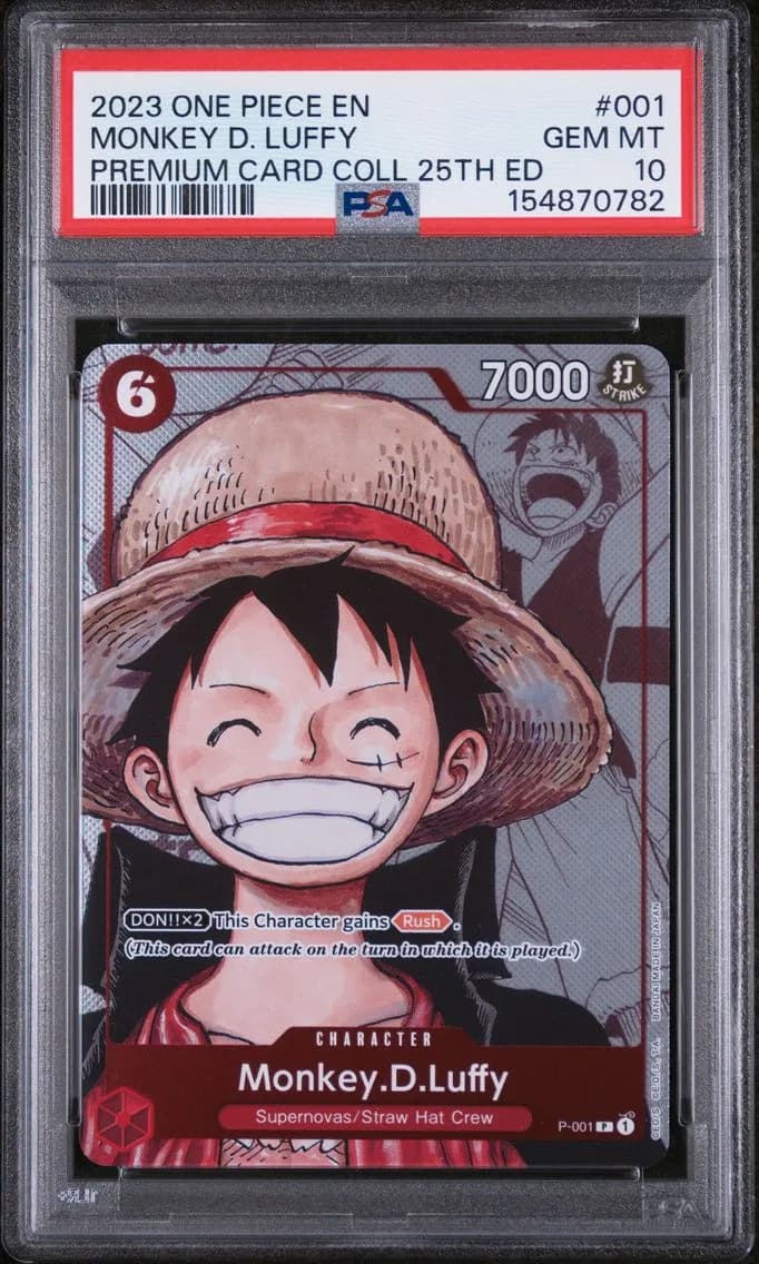 Monkey D. Luffy, PSA 10