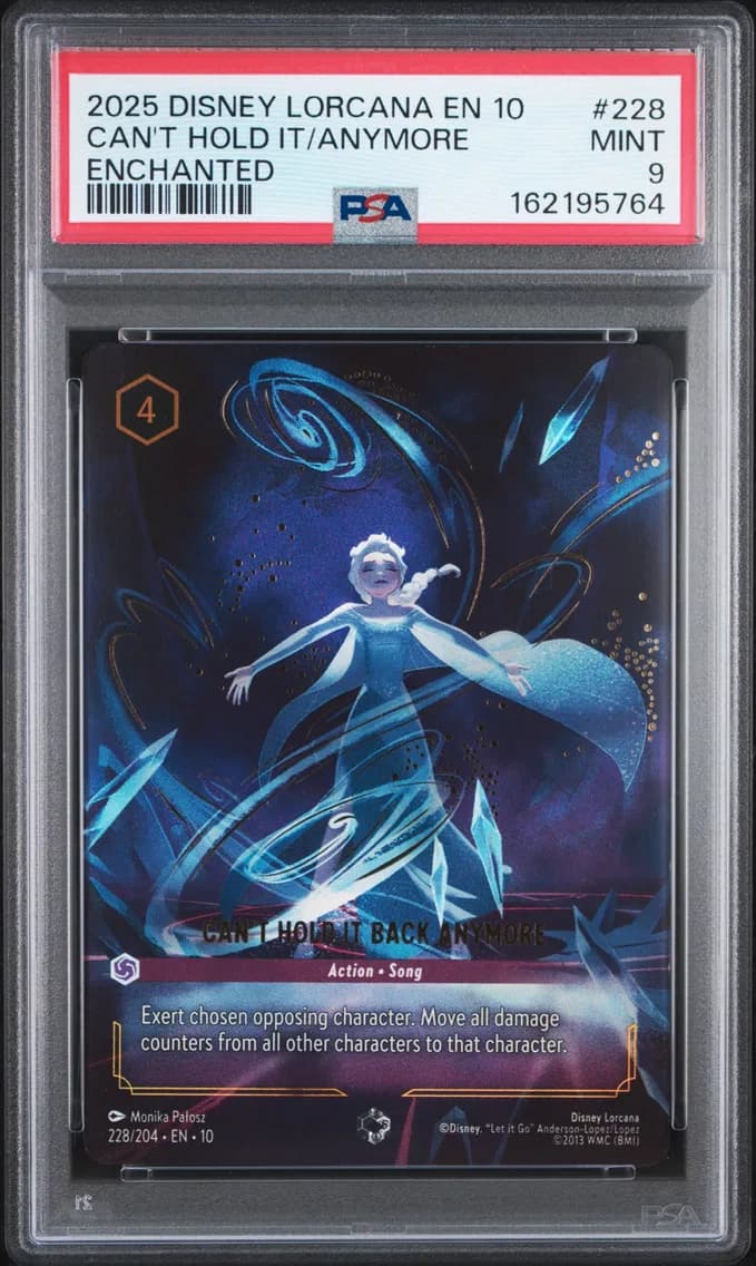 Can't Hold It Back Anymore, PSA 9