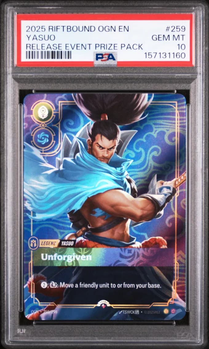 Yasuo - Unforgiven, PSA 10