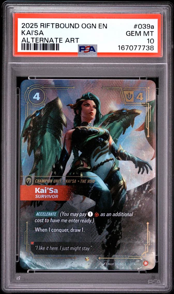 Kai'SA - Survivor, PSA 10