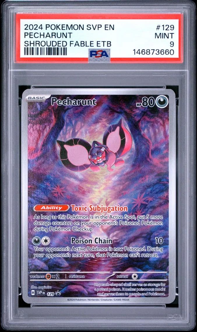 Pecharunt, PSA 9