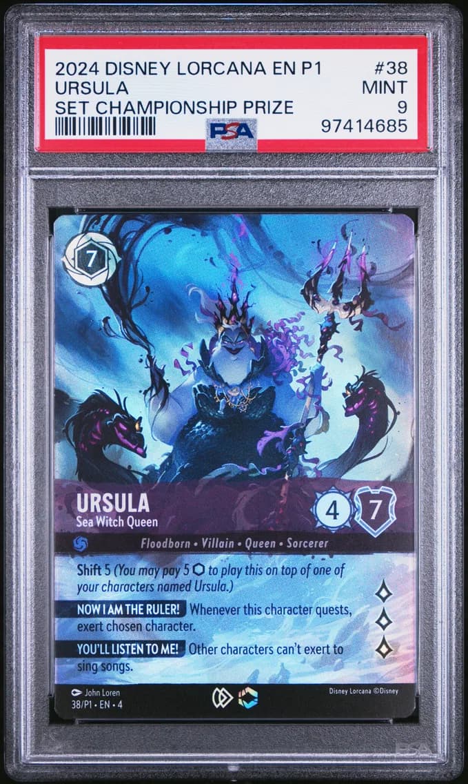 Ursula - Sea Witch Queen, PSA 9