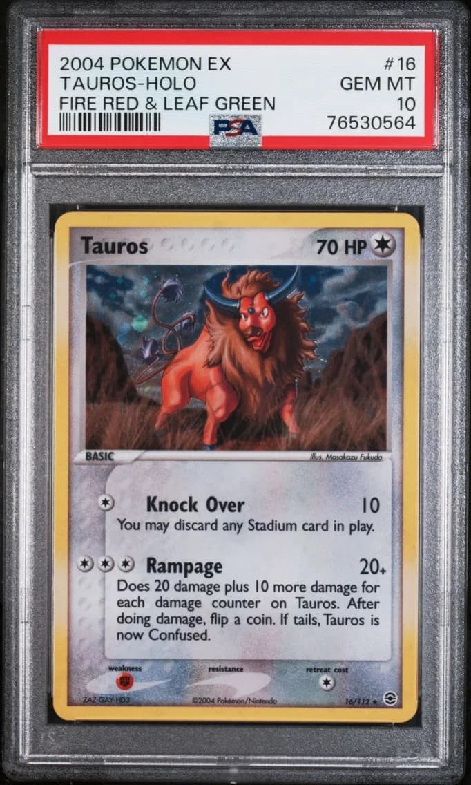 Tauros-Holo, PSA 10