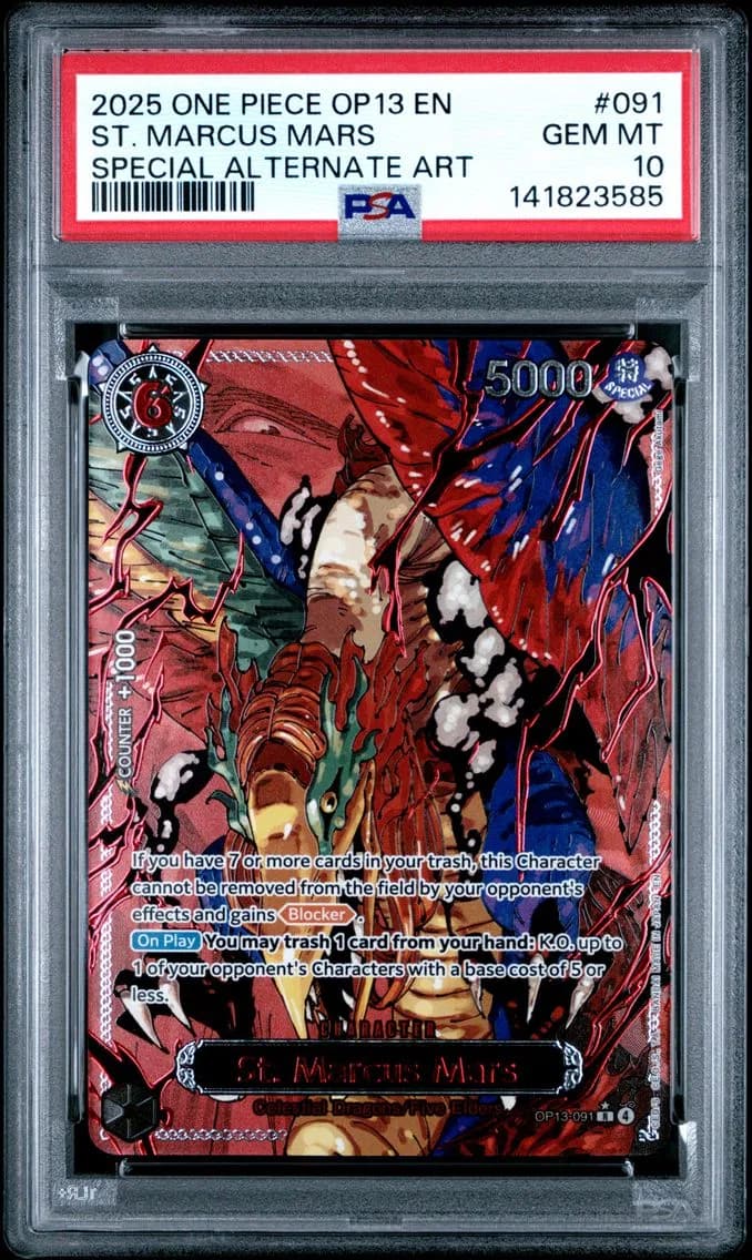 St. Marcus Mars, PSA 10