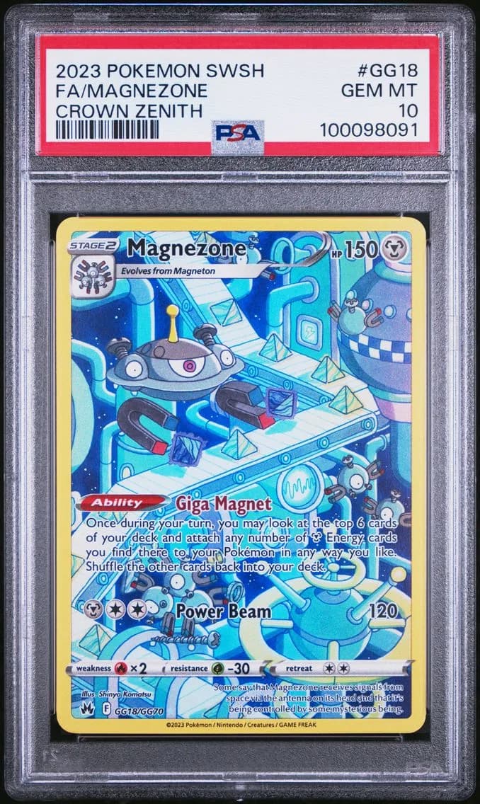 FULL ART/MAGNEZONE, PSA 10