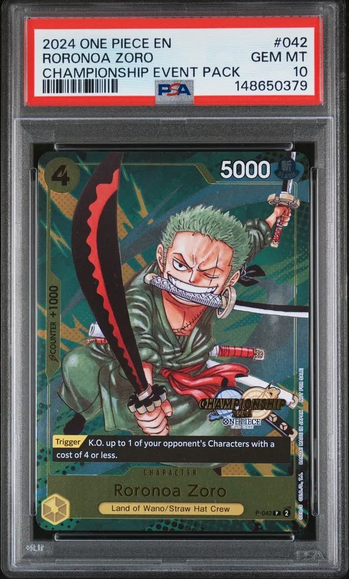 Roronoa Zoro, PSA 10