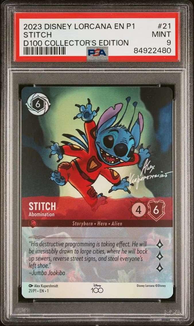 Stitch - Abomination, PSA 9