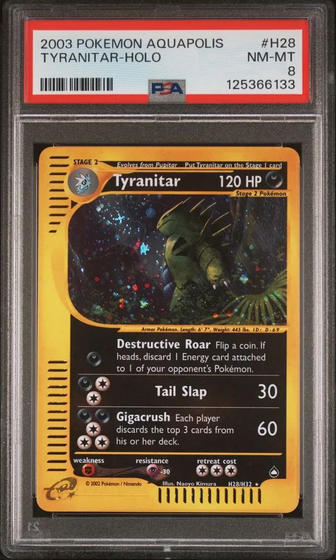 Tyranitar-Holo, PSA 8
